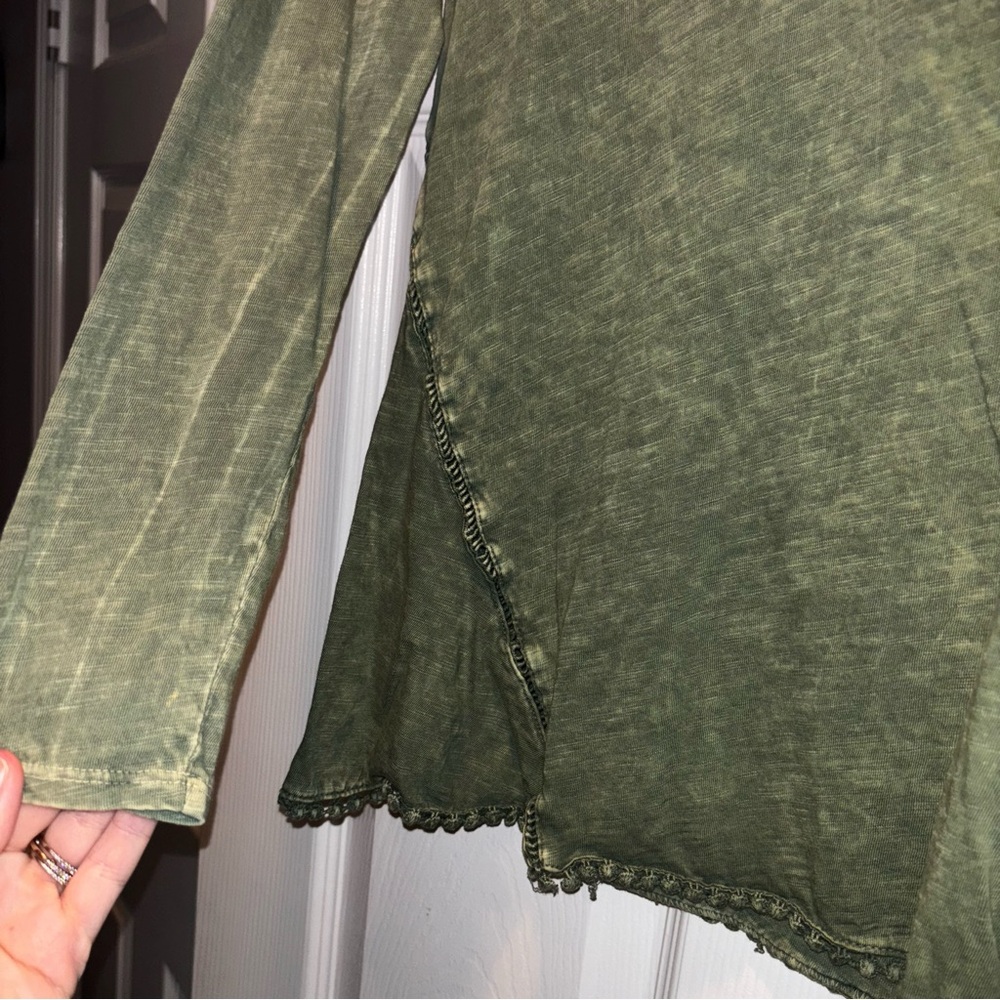 Altard State Olive Green Long Sleeve Top - Picture 3 of 4
